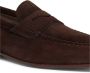 Santoni Bruine Loafer Schoenen voor Mannen Brown Heren - Thumbnail 2