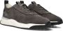 Santoni Heren Suede Runner Sneakers Bruin Brown Heren - Thumbnail 2