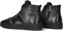 SANTONI Hoge Sneakers Heren 21932 22025 Maat: 39 39 5 Materiaal: Leer Kleur: Grijs - Thumbnail 3