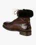 Santoni Italiaanse Leren Enkellaarzen Brown Heren - Thumbnail 2