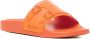 Santoni Italiaanse Sandalen 100% Rubber Orange Dames - Thumbnail 2