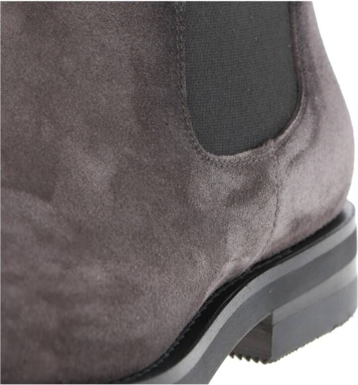 Santoni Klassieke Chelsea Boot voor Mannen Gray Heren