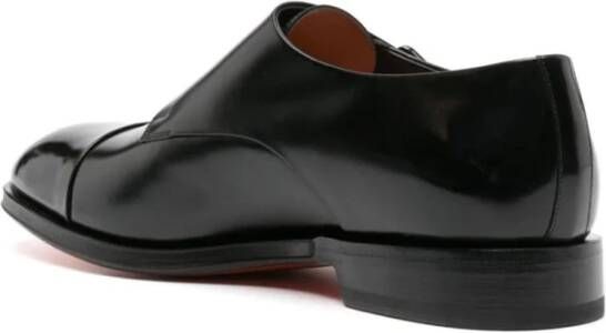 Santoni Klassieke Derby Schoenen in Bruin Black Heren