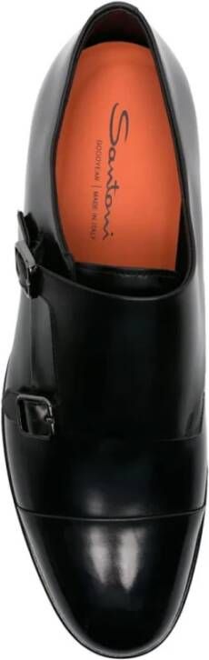 Santoni Klassieke Derby Schoenen in Bruin Black Heren