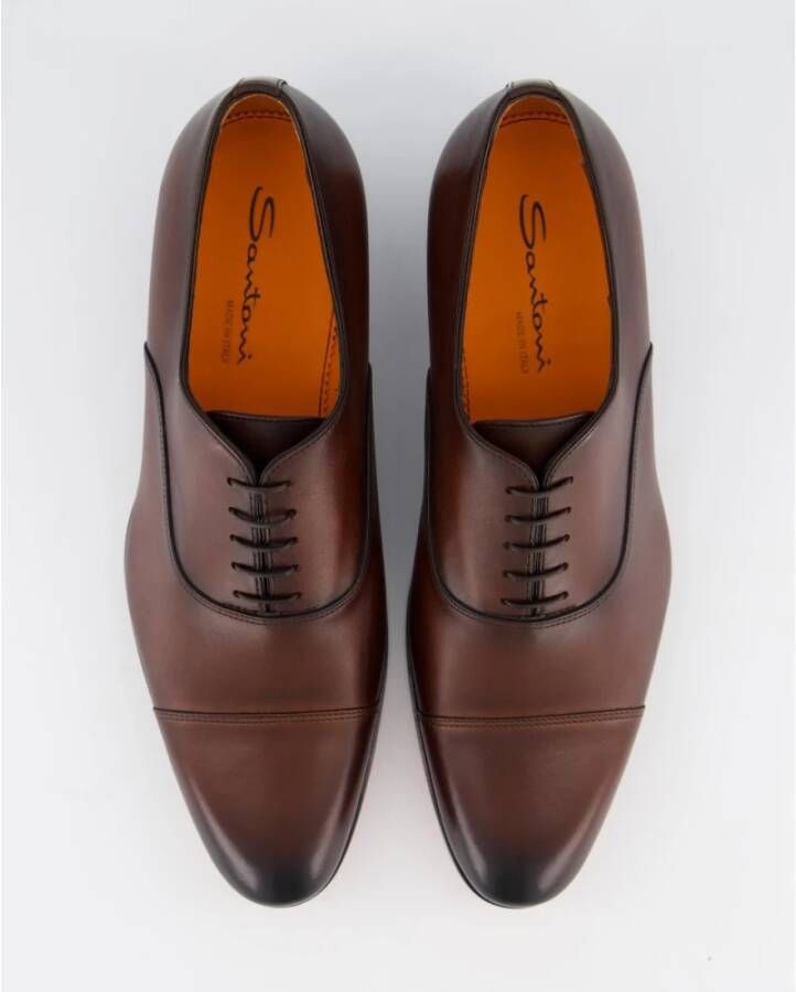 Santoni Klassieke herenschoenen Brown Heren