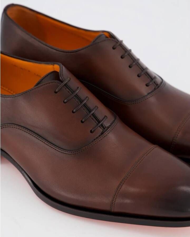 Santoni Klassieke herenschoenen Brown Heren