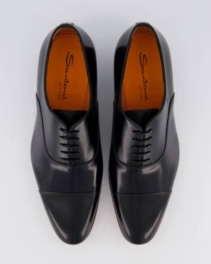 Santoni Klassieke Herenschoenen Carter Black Heren