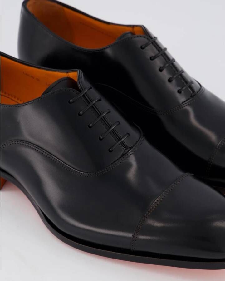 Santoni Klassieke Herenschoenen Carter Black Heren