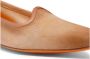 Santoni Klassieke Leren Loafers Beige Dames - Thumbnail 3