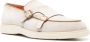 Santoni Klassieke Leren Loafers Beige Heren - Thumbnail 2