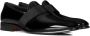 Santoni Klassieke Leren Loafers Black Heren - Thumbnail 2