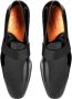 Santoni Klassieke Leren Loafers Black Heren - Thumbnail 4