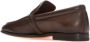 Santoni Klassieke Leren Loafers Brown Heren - Thumbnail 3