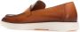 Santoni Klassieke Leren Loafers Brown Heren - Thumbnail 3