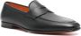 Santoni Klassieke Leren Schoen Black Heren - Thumbnail 4