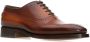 Santoni Klassieke Oxford Schoenen van Zwart Leer Brown Heren - Thumbnail 2