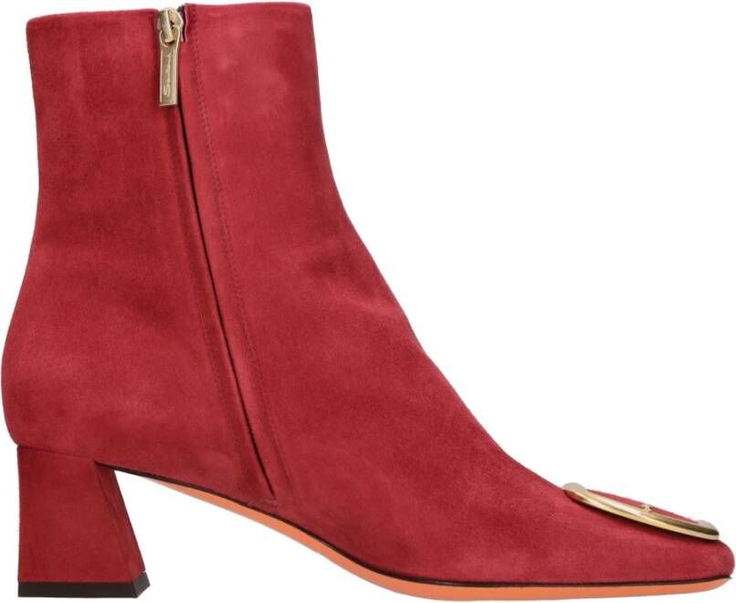 Santoni Laarzen Rood Red Dames