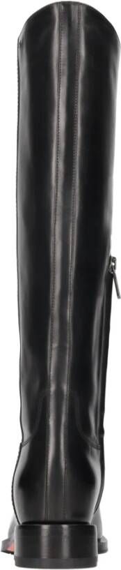 Santoni Laarzen Zwart Black Dames