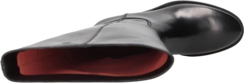 Santoni Laarzen Zwart Black Dames