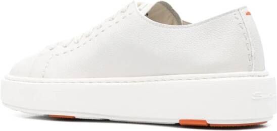 Santoni Lage Vetersneakers White Dames