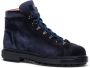 Santoni Leren bergschoen voor heren Blue Heren - Thumbnail 2