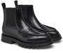 Santoni Leren Chelsea Laarzen Black Heren - Thumbnail 2