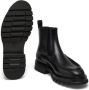 Santoni Leren Chelsea Laarzen Black Heren - Thumbnail 6