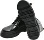 Santoni Leren Enkellaarzen Black Heren - Thumbnail 5