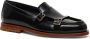 Santoni Leren Loafer voor Vrouwen Black Dames - Thumbnail 2