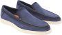 Santoni Blauwe Loafer voor Heren Brown Heren - Thumbnail 2