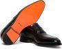 Santoni Leren pennyloafer voor heren Brown Heren - Thumbnail 2