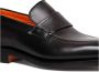 Santoni Leren pennyloafer voor heren Brown Heren - Thumbnail 5