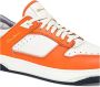 Santoni Leren Sneak-Air sneaker voor heren Orange Heren - Thumbnail 3