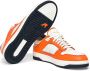 Santoni Leren Sneak-Air sneaker voor heren Orange Heren - Thumbnail 4