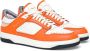 Santoni Leren Sneak-Air sneaker voor heren Orange Heren - Thumbnail 5