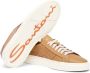 Santoni Leren sneaker voor heren Brown Heren - Thumbnail 5