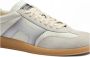 SANTONI Lage Sneakers Heren Dbs Olympic Maat: 10 Materiaal: Suède Kleur: Wit - Thumbnail 3