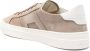 Santoni Leren sneakers met rubberen zool Beige Heren - Thumbnail 3