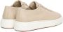 Santoni Dames Leren Lage Sneakers Beige Dames - Thumbnail 7