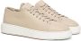 Santoni Dames Leren Lage Sneakers Beige Dames - Thumbnail 5