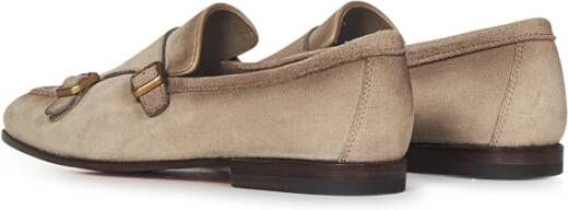 Santoni Loafers Beige Heren