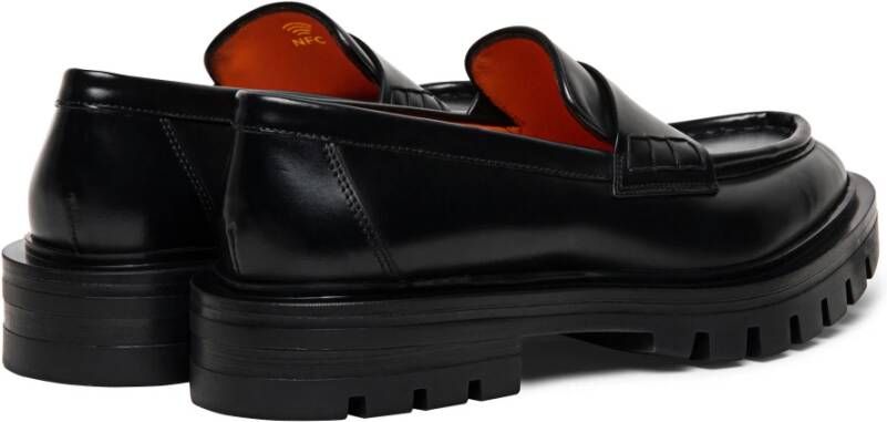 Santoni Loafers Black Dames