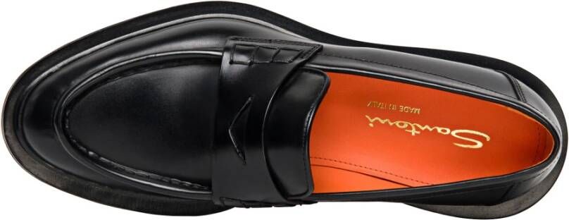 Santoni Loafers Black Dames