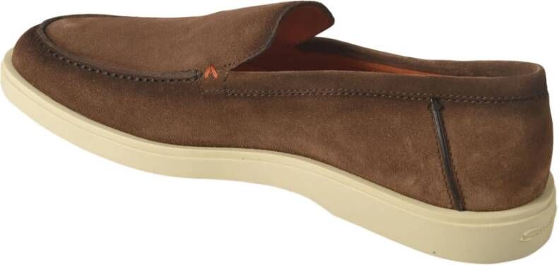 Santoni Loafers Brown Heren