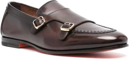 Santoni Loafers Brown Heren