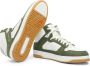 Santoni Luxe Sneak-Air High Top Sneaker Green Heren - Thumbnail 3