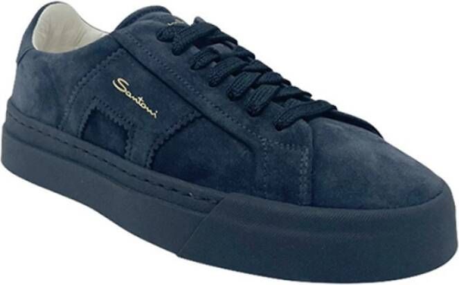 Santoni Mbgt21870Ocngseyu60* Sneakers Blauw Heren