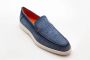 Santoni Mgdt17824 63 Blue Heren - Thumbnail 2