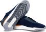 Santoni Nubuck Low Top Sneaker Blue Heren - Thumbnail 3