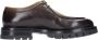 Santoni Platte schoenen Bruin Brown Heren - Thumbnail 3